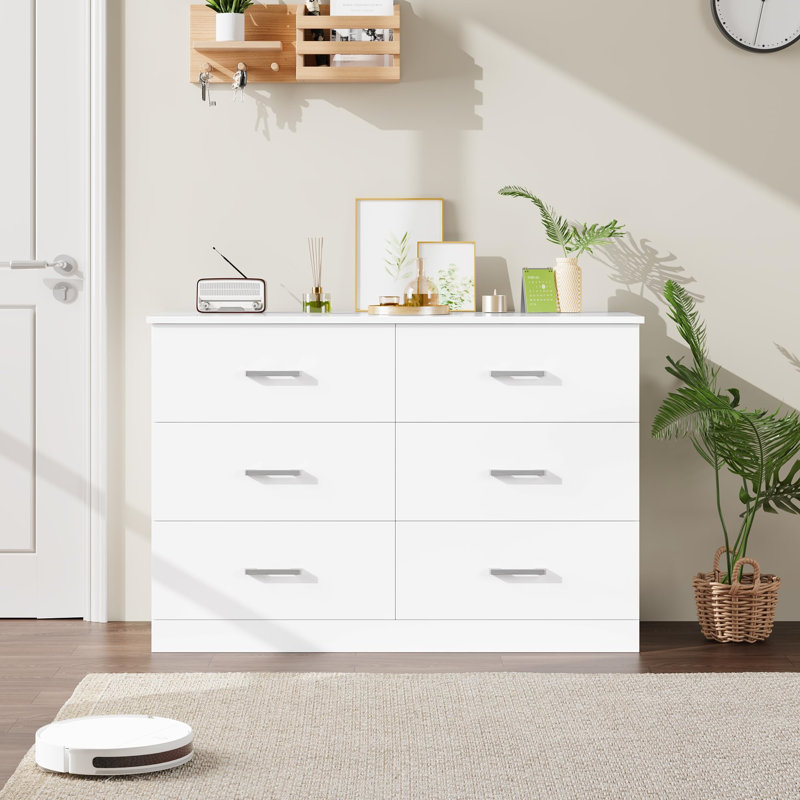 Rylin 108cm W 6 - Drawer Chest of Drawers