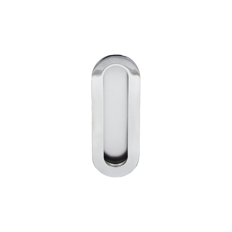 Poignée plate 5,9 po, Acier inoxydable poli