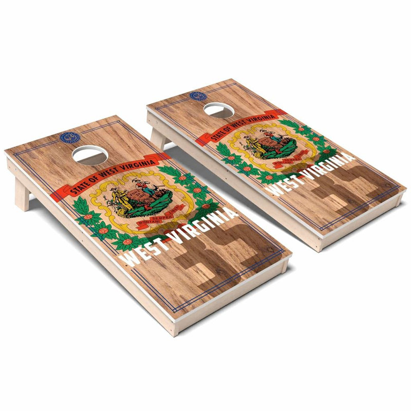 Ensemble de planches de cornhole composites toutes saisons West Flag, Ajouter un étui de transport