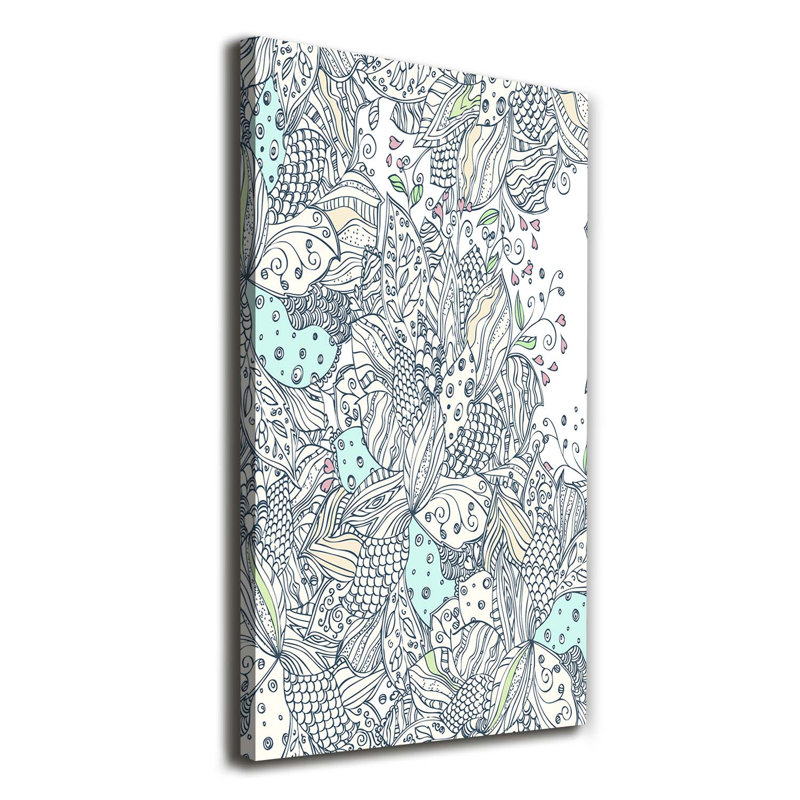Floral - Wrapped Canvas Print