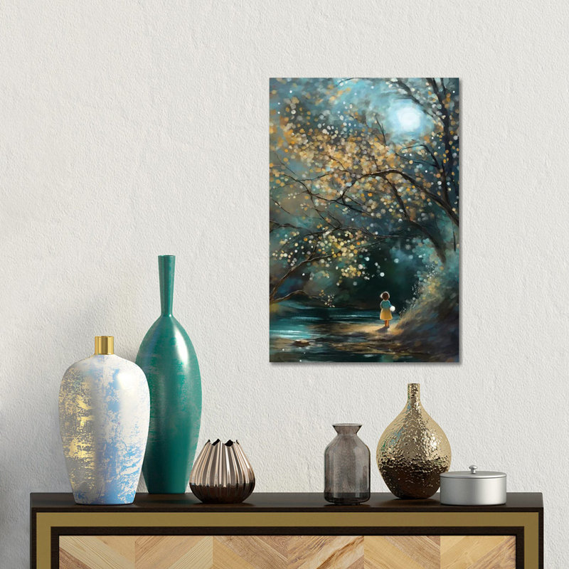 «Always With Me», reproduction d'art murale encadrée, Toile tendue, Ne s’applique pas, H 18 po x l 12 po