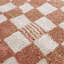 Tapis terre cuite / rouille à carreaux Jasha-686347342-690130682