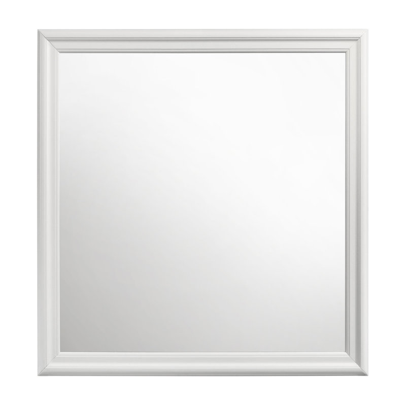 Commode miroir blanc, Blanc