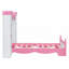 Lit plateforme simple avec tablette de rangement Dreamy-1641075109