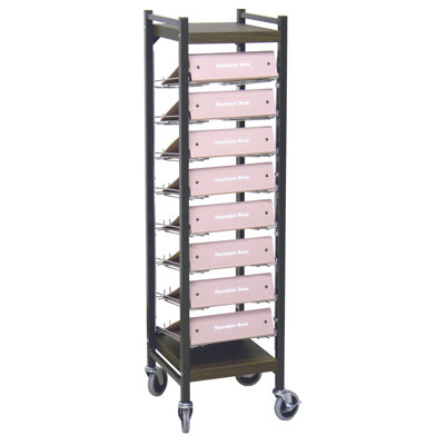 Big Beam 53.38'' H x 14.5'' W File Cart with Wheels