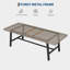 with Iron Base Dining Table-1016148267