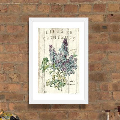 «Lilas de Printemps» par Sue Schlabach, impression