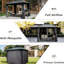 Gazebo 10 x 10 pi, aluminium, pour une expérience de vie en plein air confortable Patio, cour, terrasse, gazebo, aluminium et acier