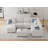 Flexible Combination Module Reversible Sectional Sofa-1654162704