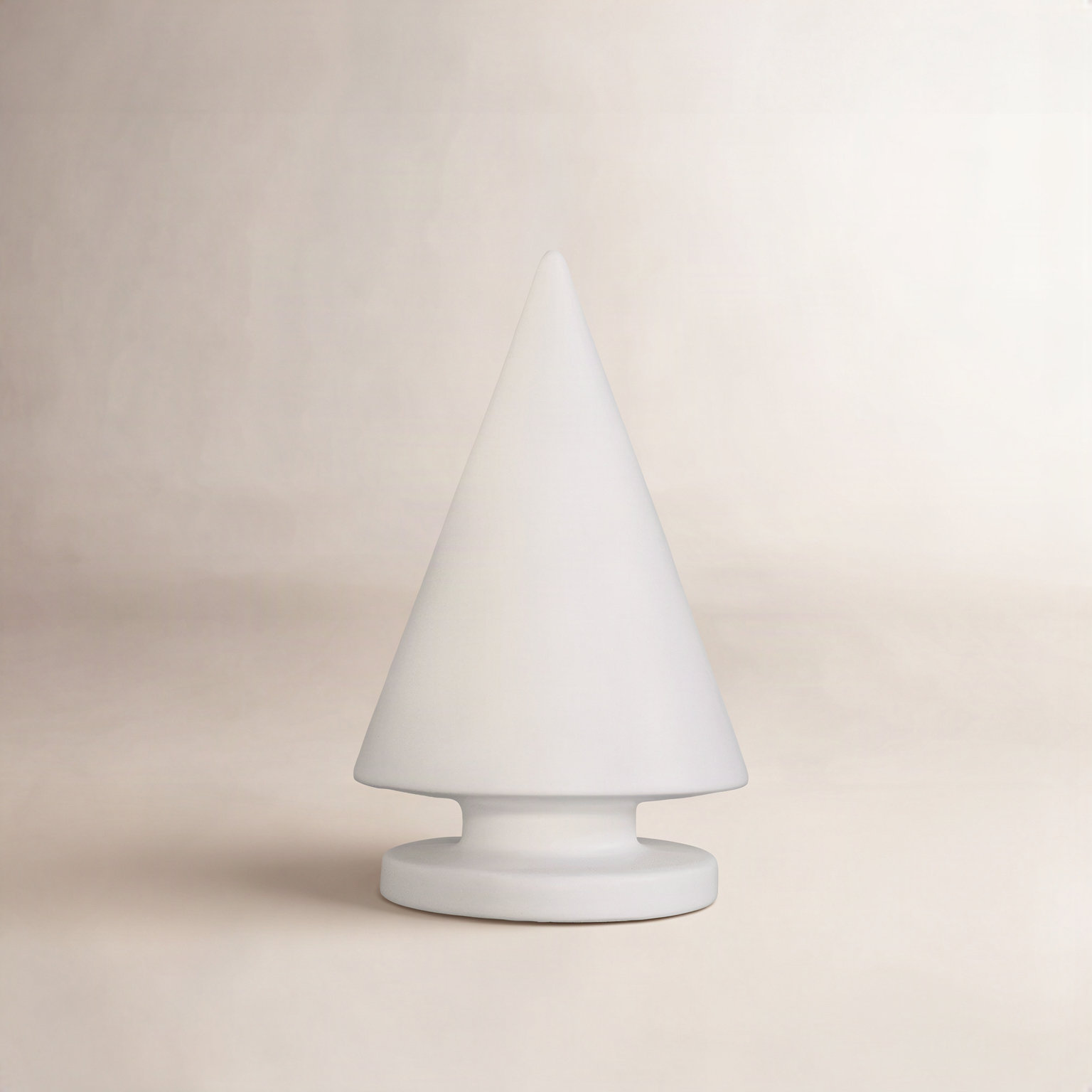 Ceramic Tabletop Tree, White, 6.3'' H x 3.94'' W x 3.94'' D
