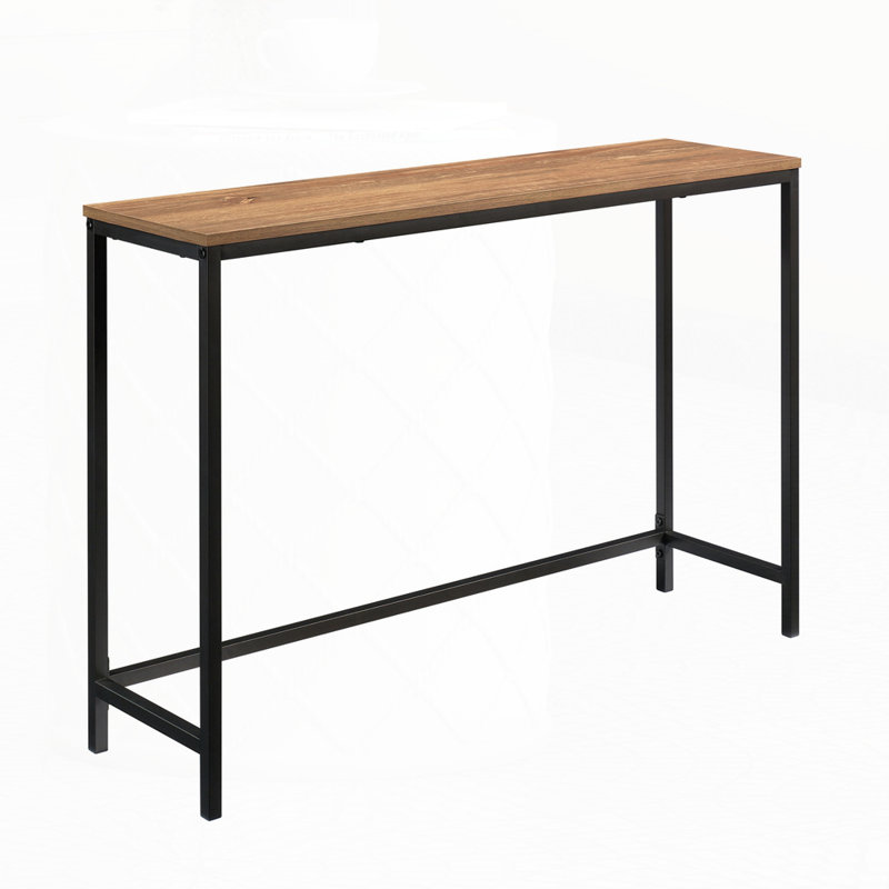 Console à finition brune