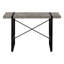 Rectangular Writing Desk, Computer Desk, Office Desk With Metal Base-1663853344