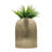 Modern Metal Aluminum Decorative Vase with Sleek Curved Textured Design and Sculptural Contemporary Minimalist Styling for Accent Table or Shelf Display in Living Room or Entryway Decor Piece-1858676081-1862677119