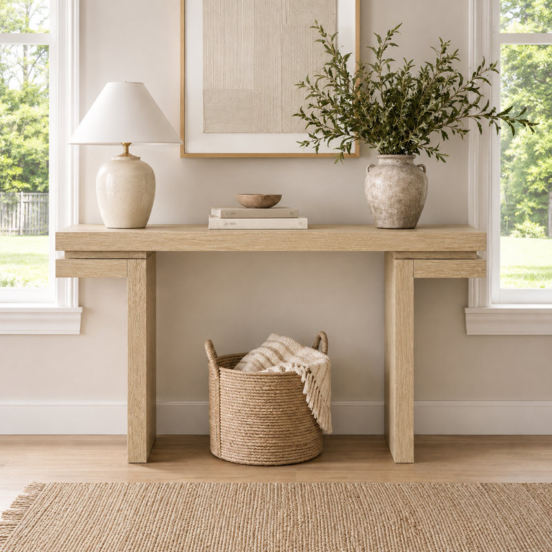 Console de vestibule Classic, Chêne vieilli