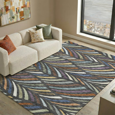 Tapis moderne lavable à la machine de qualité supérieure Mayfield AMF2475