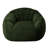 Shell-Shaped Faux Fur Bean Bag Chair, Seashell Design Beanbag Sofa for Living Room & Bedroom-601042321