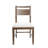 Mid-Century Upholstered Dining Chair with Wooden Frame in Walnut Finish-141434043