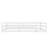 Full Size Montessori Floor Bed With Fence, Solid Pine Wood Kids Floor Bed For Girls And Boys, Multi-Functional Play & Sleep Space, Compatible With Box Spring, White