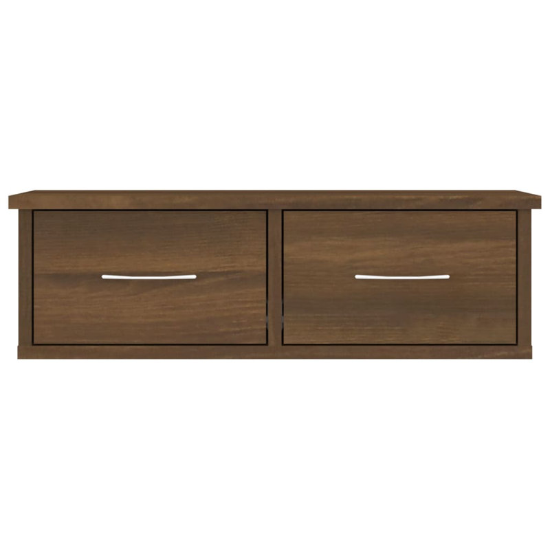 Armoire flottante vidaXL, Chêne brun
