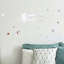 Décalcomanie murale en cristal étoiles 3d