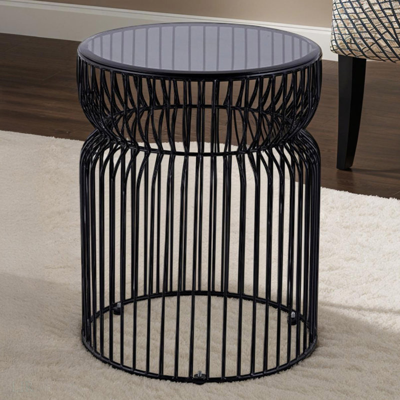 Table de bout, table d'appoint et table de bout Modern, Noir