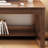63" Wooden Computer Desk & Chair Set, Home Office Workstation Writing Table-1927072319