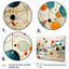 «Green Green Beige Mid Century Abstract Retro IV - Abstract Midcentury Large, art mural»-757256579-757256577-796381002