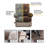 Quilted Reversible Box Cushion Recliner Slipcover