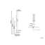 Brodsky Temperature Controlled Stainless Steel Free Standing Outdoor Shower with Detachable Shower Head and Footwash Spout