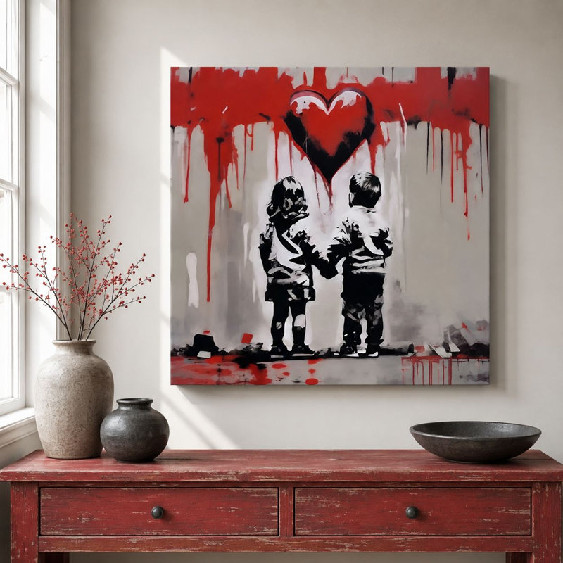 Peinture décorative sur toile