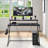 Metal Base Computer Desk with Power Outlet-1566538579-1566538580