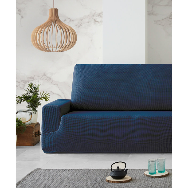 Monaco Sofa Slipcover, Set 3+2 Seats, Blue