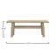 Table basse en bois d'orme récupéré Fostoria, naturel-1771167296