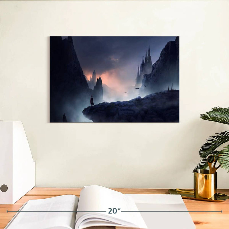 Kelan Warrior Dreamscape, 8" H x 12" W