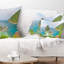 Coussin décoratif paysage paysage d'îles tropicales - Sea & Shore
