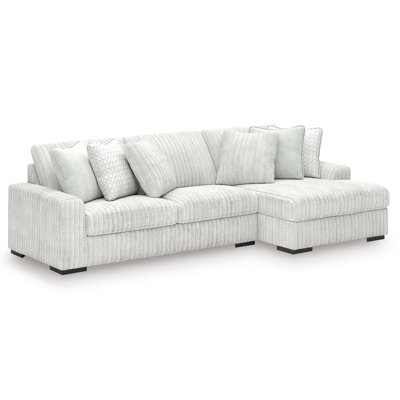 Canapé modulaire 2 pièces avec méridienne Stupendous