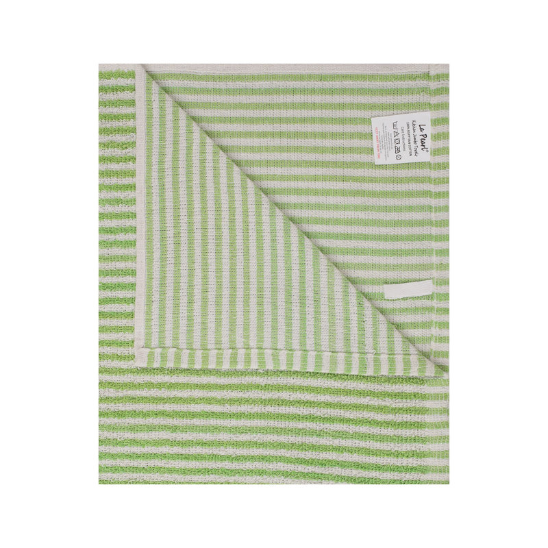 Cotton Stripe Jacquard Tea Towel Kitchen Towel