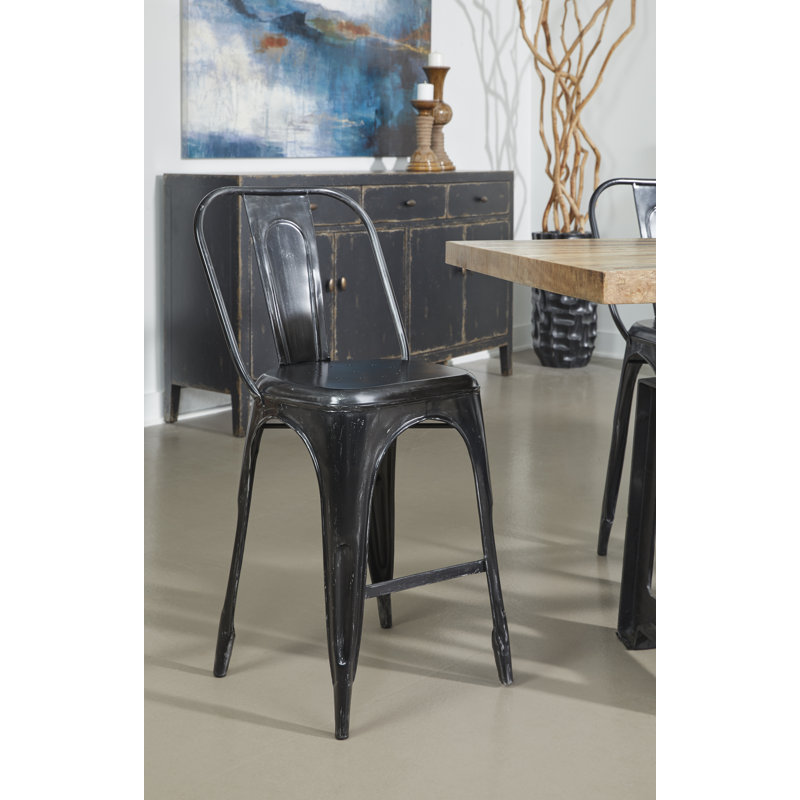 Joanel Counter Stool with Metal Frame