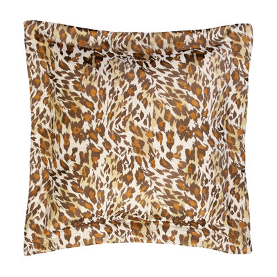 Cheetah Polyester Blend Pillow Sham