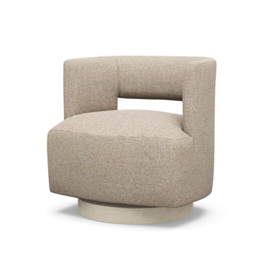 Crystle Swivel Barrel Chair