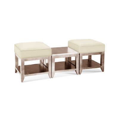 Elements Upholstered Cube Ottoman