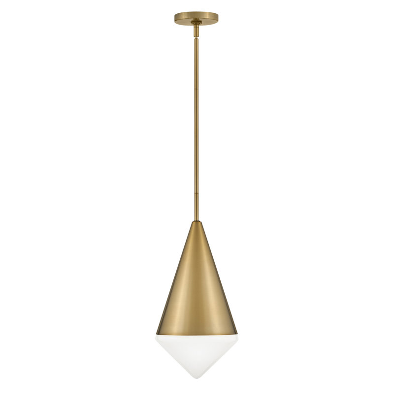 Gilroy 1 - Light Unique / Statement Pendant, Lacquered Brass