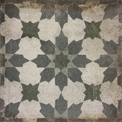 Siena Antico 8.88 in. x 8.88 in. Distressed and Glazed Porcelain Tile