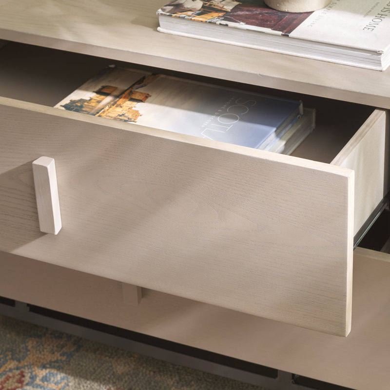 Artavion 2 - Drawer End Table, Gray