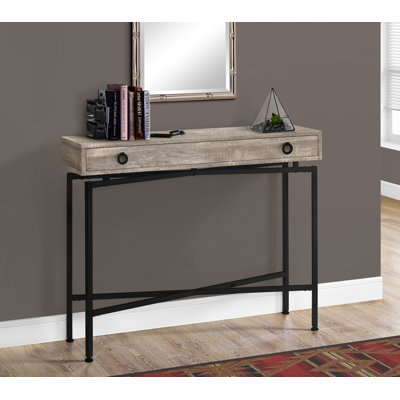 Table d'appoint polyvalente avec tiroir de rangement, idéale pour le côté canapé, le vestibule et l'ajout de fonctionnalité aux espaces de vie.