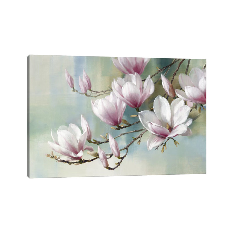 Magnolia Morning - Wrapped Canvas Painting, 101.6 cm H x 66.04 cm W x 1.91 cm D, Wrapped Canvas