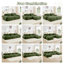 Canapé modulaire 3 places en velours côtelé l 116,1 po x P 40,5 po x H 27,5 po Evergreen