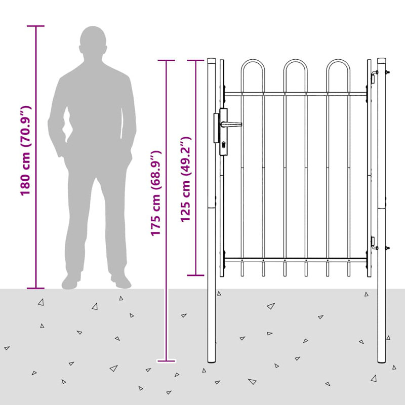 Gate Fencing, 100 x 120 cm
