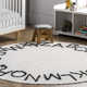 Alphabet SpinCleanhable Rug