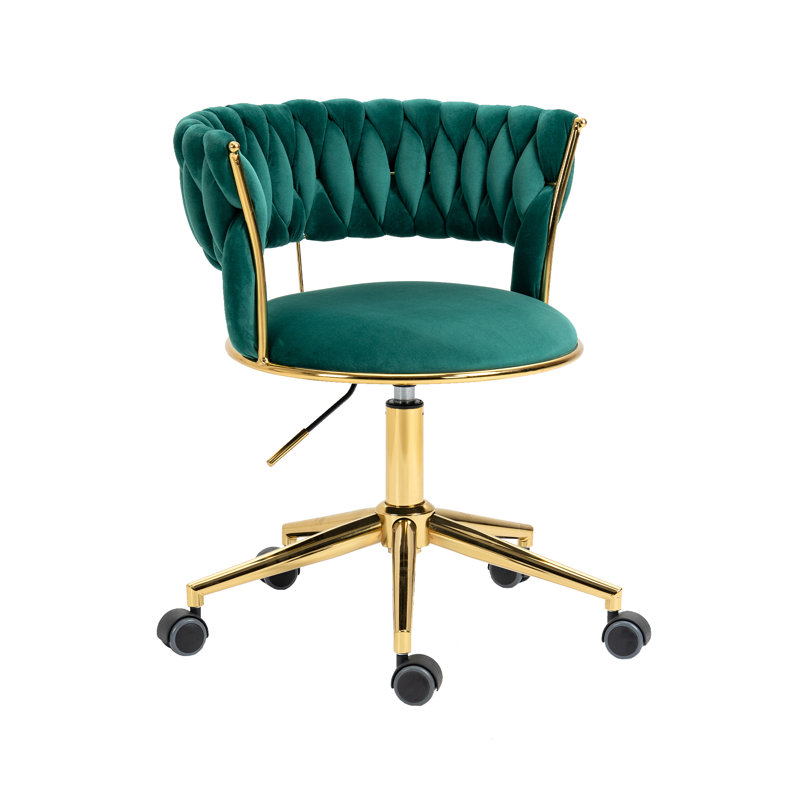 Westbury Polyester Blend Office Chair, Green